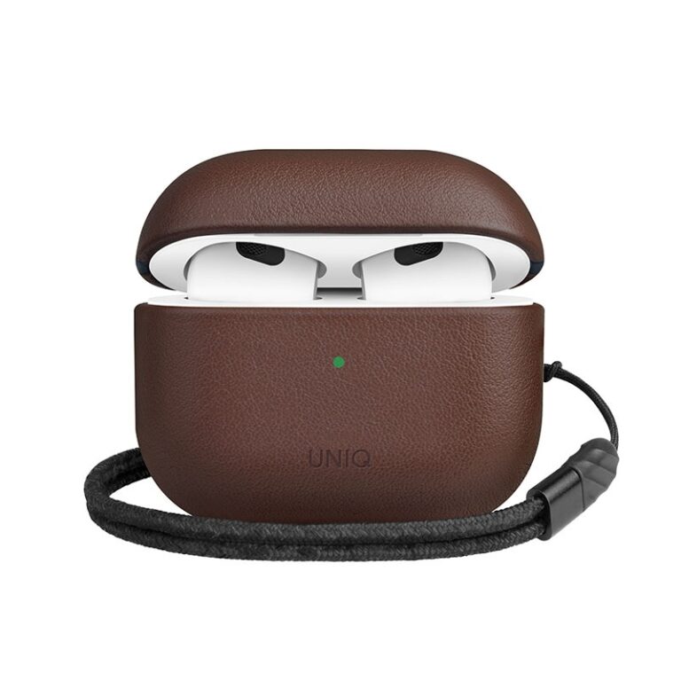 Buy-UNIQ-TERRA-Genuine-Leather-AirPods-3rd-Gen-Case-Sepia-Brown-in-Pakistan-at-Red-Cube-Labs