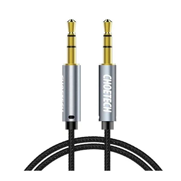 Choetech 3.5mm Male To Male Audio Gold Plated Aux Cable – AUX002 – Black