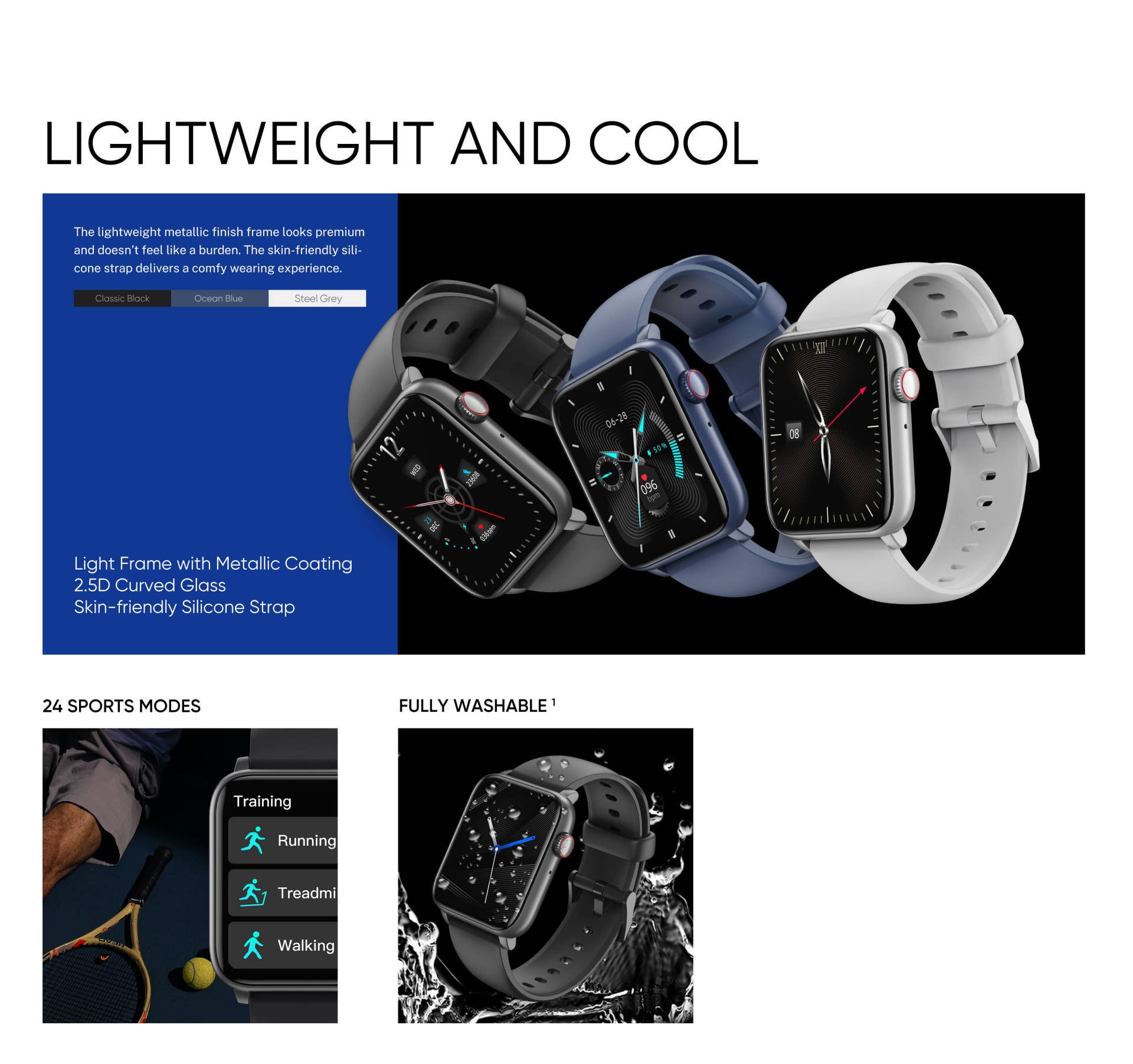 DIZO Watch D2 Power (by realme TechLife) Smartwatch 3