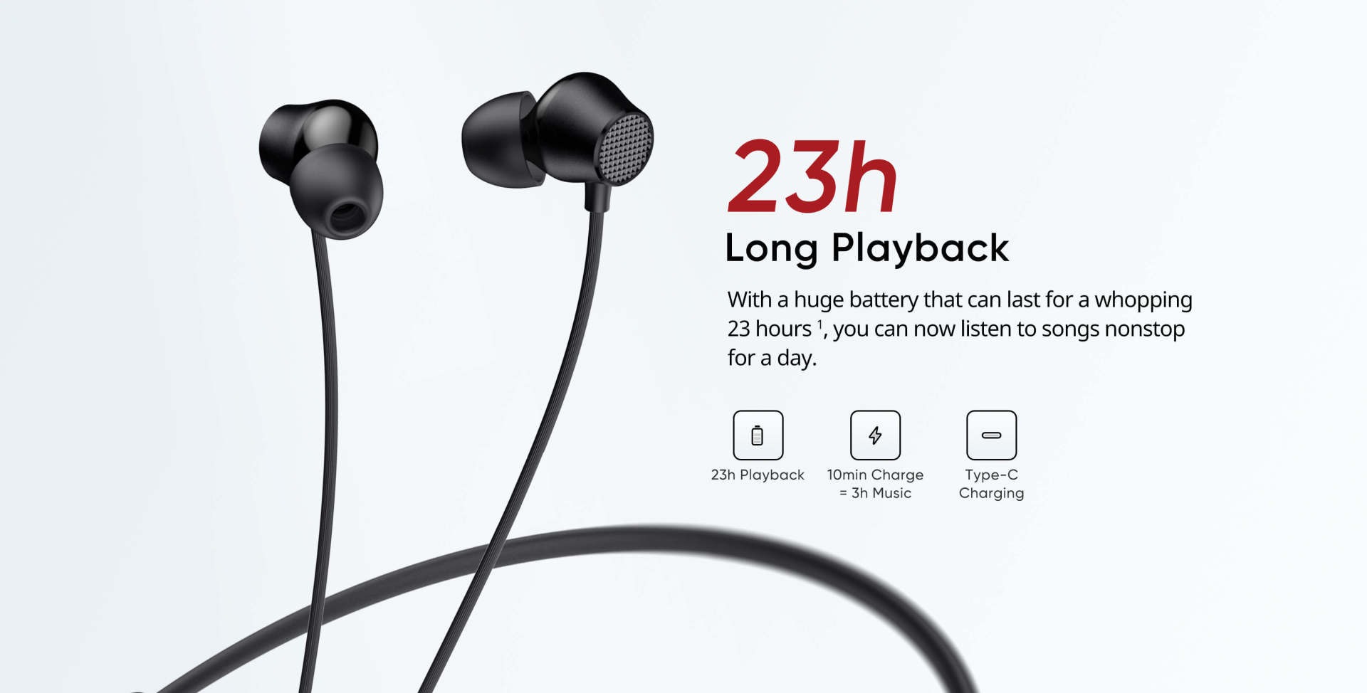 DIZO Wireless Active Neckband in Ear Headset – Black 2