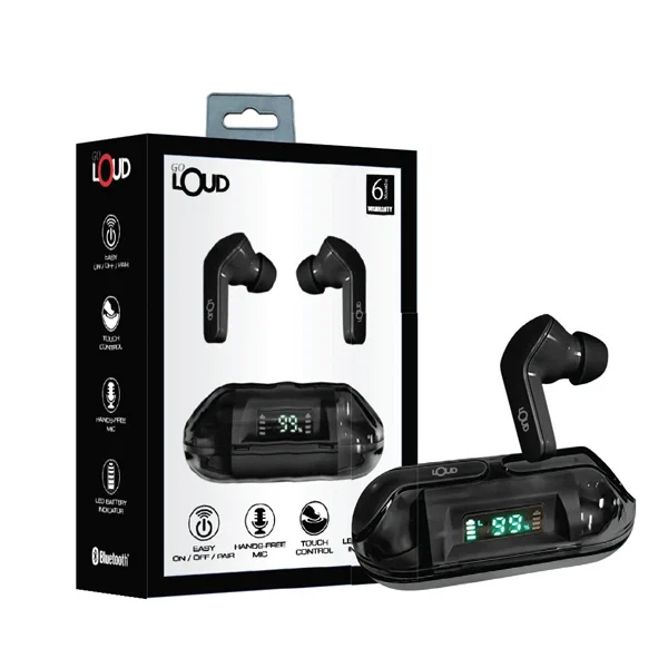 LOUD TWS375 True Wireless Bluetooth Earbuds