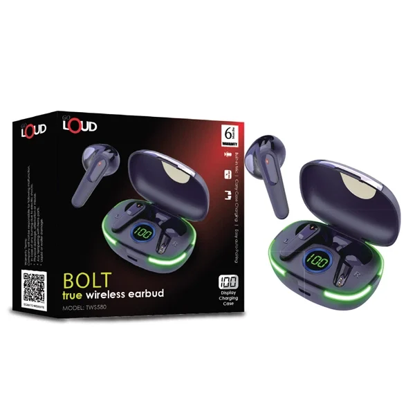 TWS580 Bolt True Wireless Earbuds