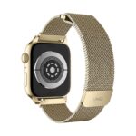 Buy-UNIQ-DANTE-APPLE-WATCH-SERIES-3-7-SE-MESH-STEEL-STRAP-454442MM-CARAMEL-GOLD-in-Pakistan-at-Red-Cube-Labs-1