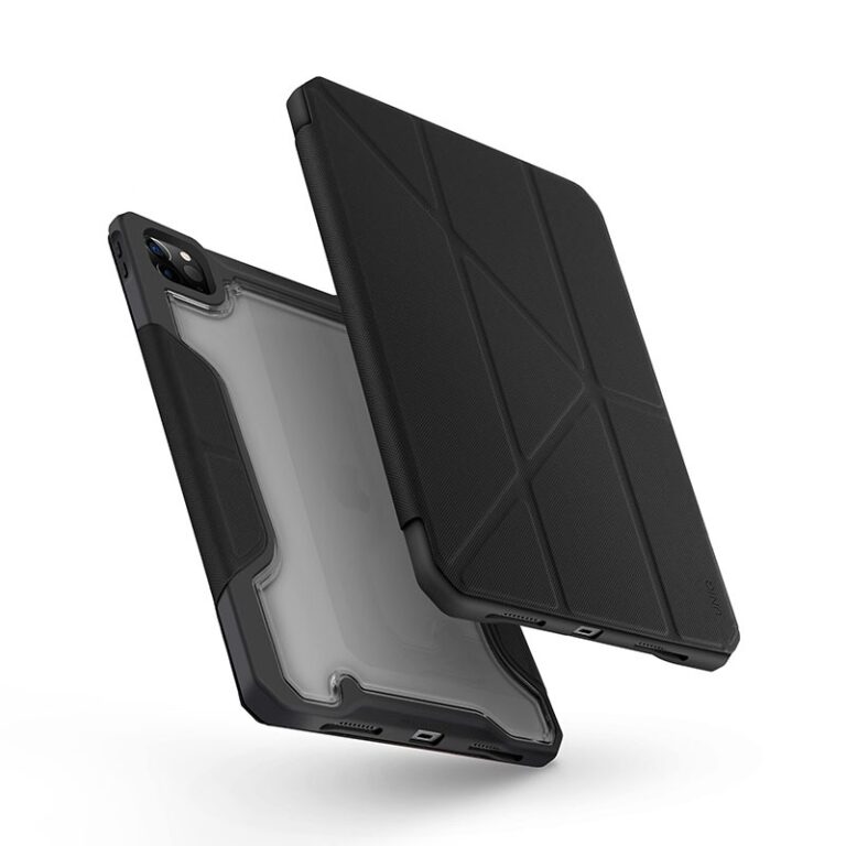 Buy-UNIQ-TREXA-New-iPad-Pro-11-2026-Antimicrobial-Case-Ebony-Black-in-Pakistan-at-red-cube-labs