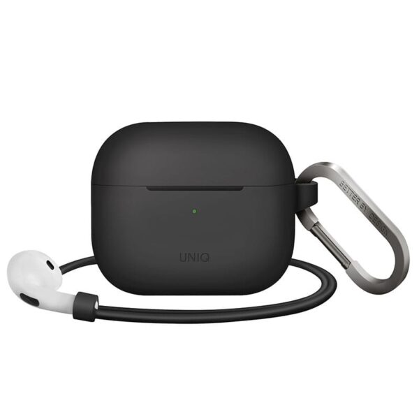Buy-UNIQ-VENCER-AirPods-3rd-Gen-Silicon-Hang-Case-Charcoal-Dark-Grey-in-Pakistan-at-Red-Cube-Labs-1
