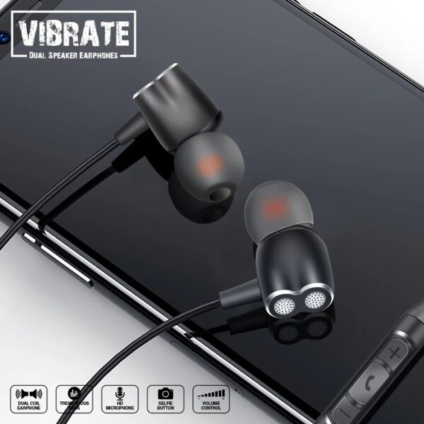 Buy-Vibrate-Dual-Speaker-Earphones-in-Pakistan-at-Red-Cube-Labs
