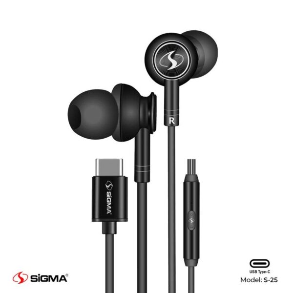 Groove Earphones High Quality S-25 Type-C-1