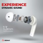SiGMA Wireless Earbuds T6 TWS 5