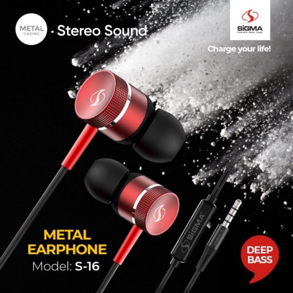 Sigma Earphones S-16