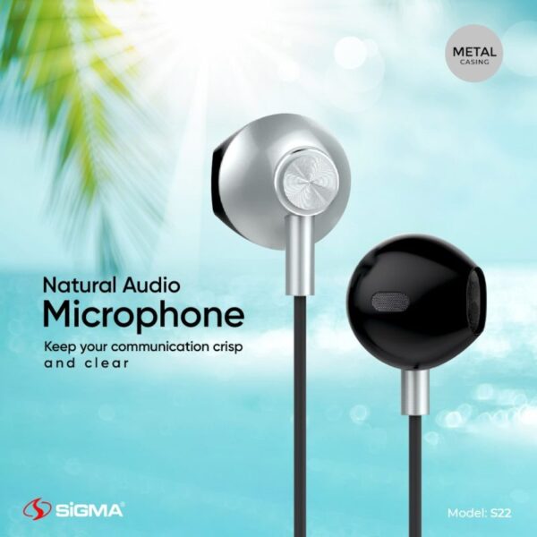 Sigma Earphones S22