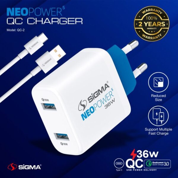 Sigma Neo Power Charger QC2 1