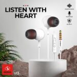 Sigma Stereo White Earphones S13