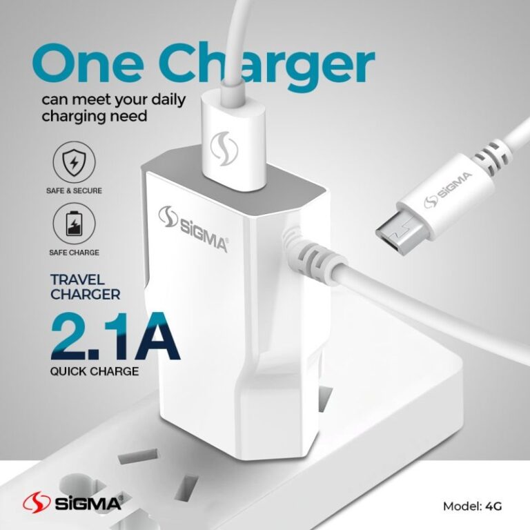 Sigma Travel Charger 4G - Micro 1