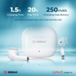 Sigma Wireless Earbuds Wave t4 TWS 1