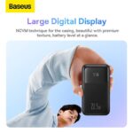 Baseus Comet Series Dual-Cable Digital Display Fast Charge Power Bank 20000mAh 22.5W 6