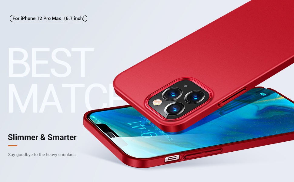 Buy TORRAS Decency Series iPhone 12 Pro Max Red 1