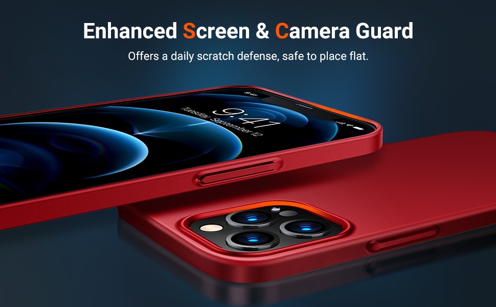 Buy TORRAS Decency Series iPhone 12 Pro Max Red 3